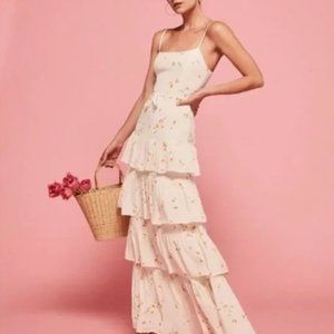 NWT Reformation Foxglove Maxi Dress in Opium Size 6